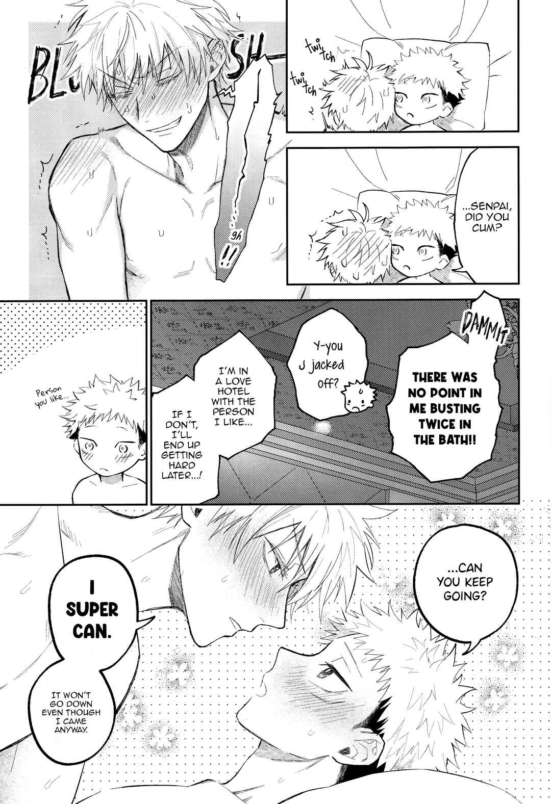 Page 35 Chapter Unknown_7ffe Jujutsu Kaisen - Hanataba ni Naru Made Matte (Doujinshi)