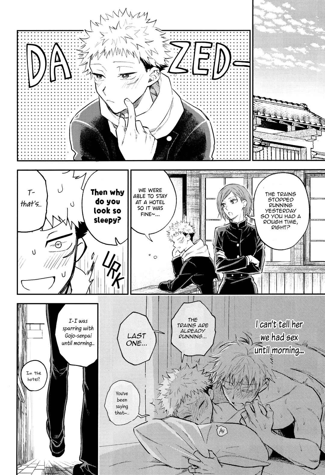 Page 42 Chapter Unknown_7ffe Jujutsu Kaisen - Hanataba ni Naru Made Matte (Doujinshi)