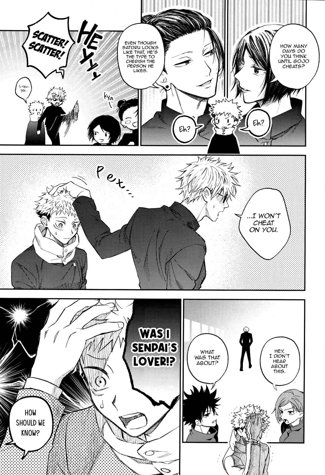 Page 6 Chapter Unknown_7ffe Jujutsu Kaisen - Hanataba ni Naru Made Matte (Doujinshi)