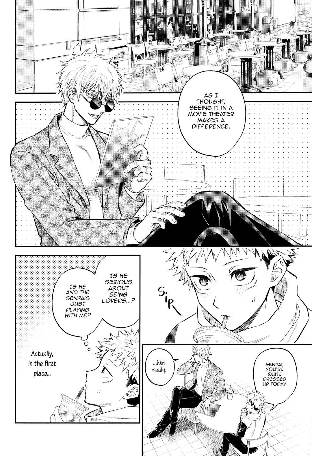 Page 7 Chapter Unknown_7ffe Jujutsu Kaisen - Hanataba ni Naru Made Matte (Doujinshi)
