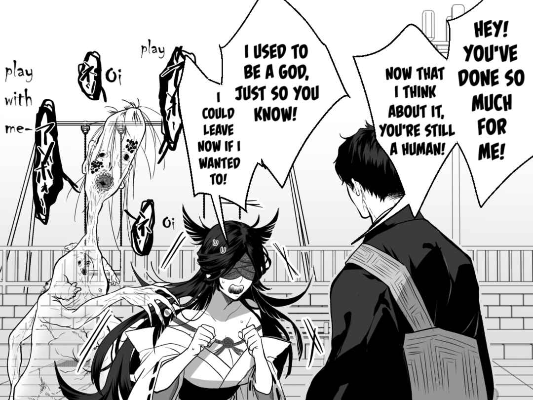 Page 1 Chapter 4 My Shrine Was Destroyed by a Psychopath...