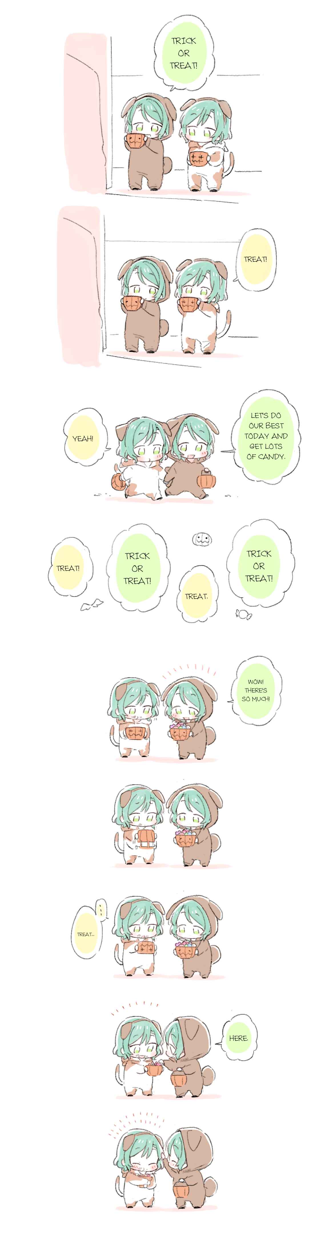 Page 1 Chapter Unknown_3708 BanG Dream! - A Sweet Halloween (Doujinshi)