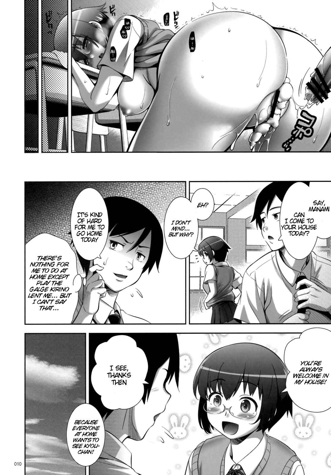 Page 10 Chapter Unknown_34f2 Ore no Imouto ga Konna ni Kawaii Wake ga Nai - Jimihen (Doujinshi)