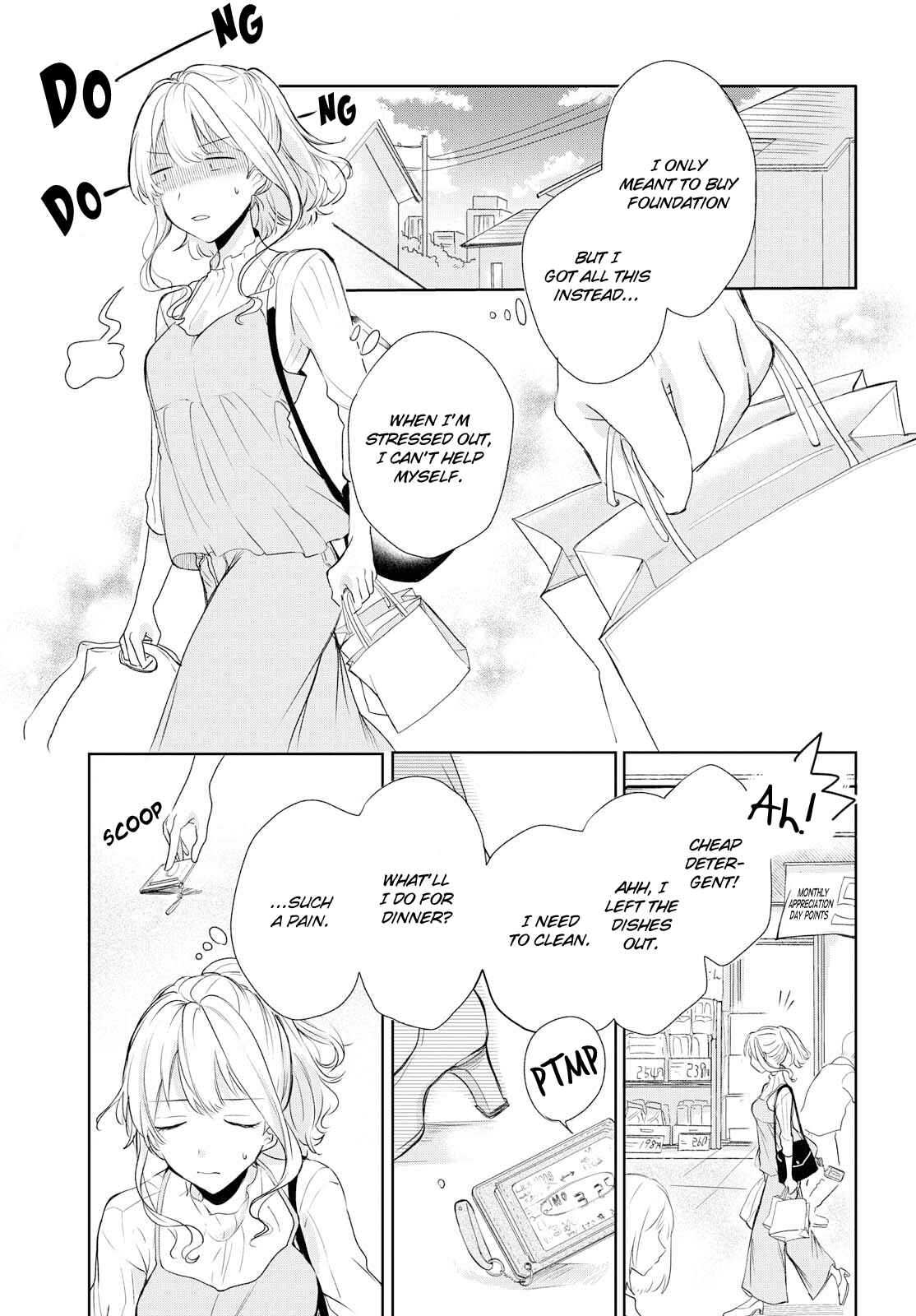 Page 9 Chapter 3 Kaketa Tsuki to Doughnut