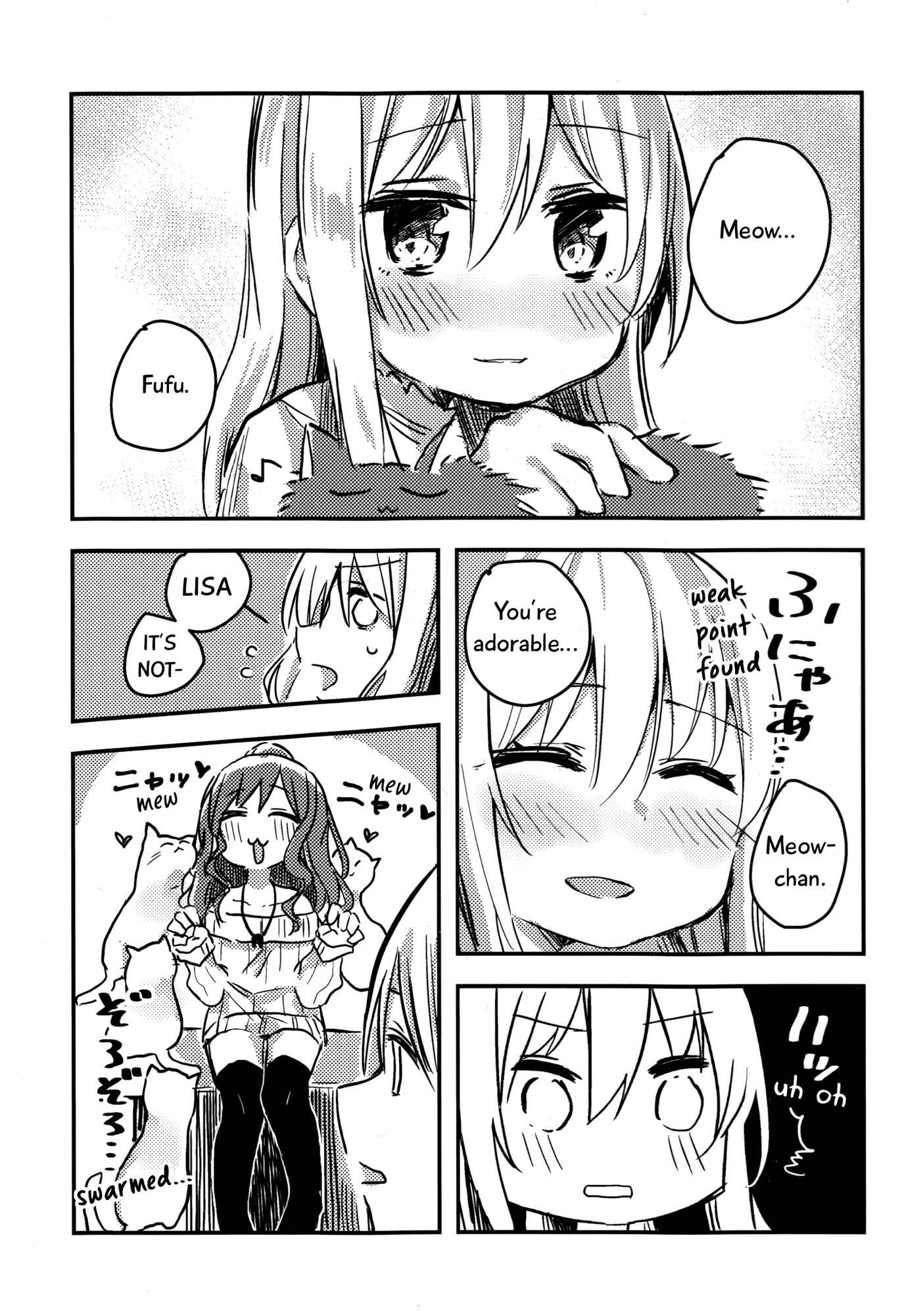 Page 12 Chapter Unknown_bccf BanG Dream! - Im No Cat Lover (Doujinshi)