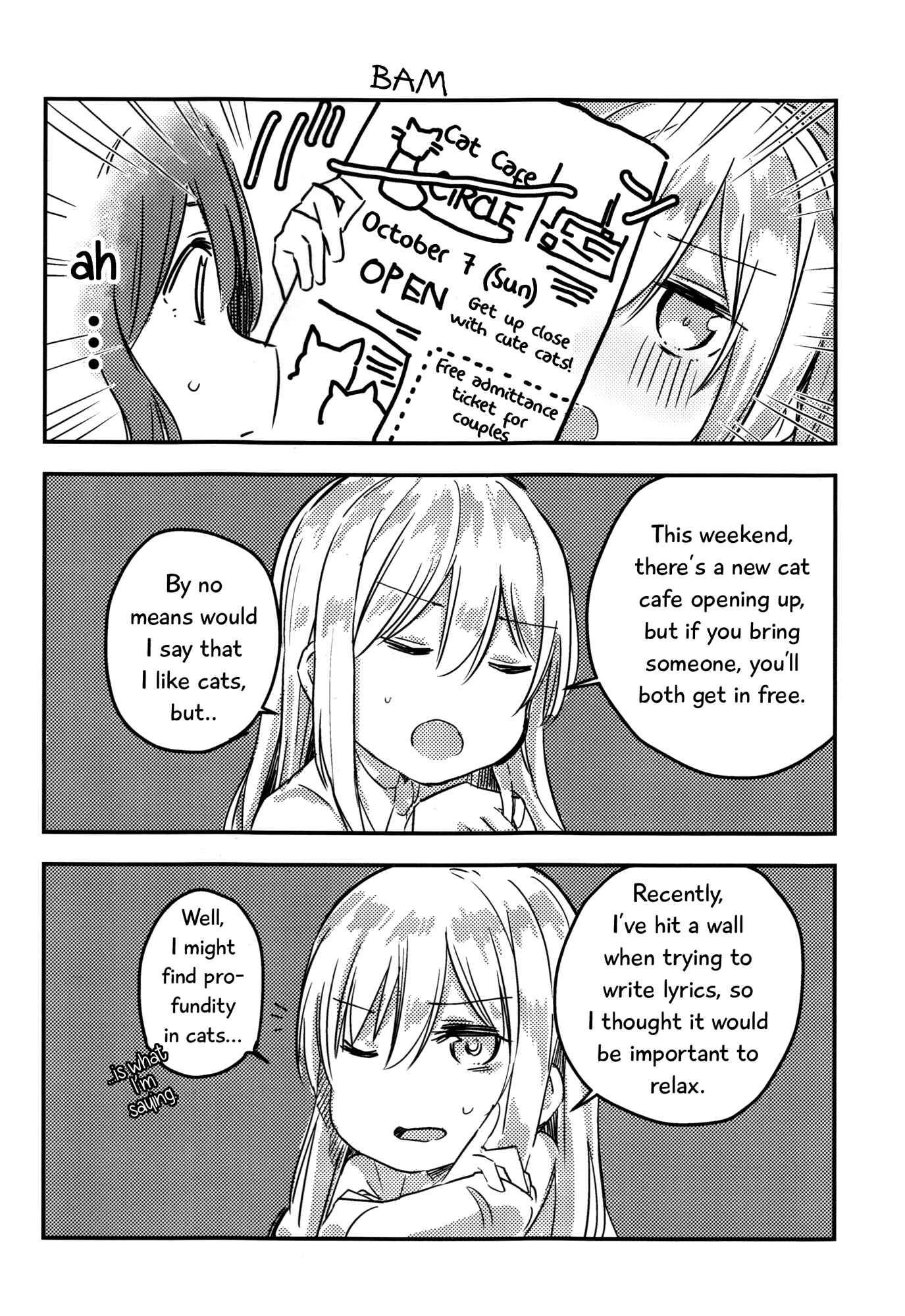Page 3 Chapter Unknown_bccf BanG Dream! - Im No Cat Lover (Doujinshi)