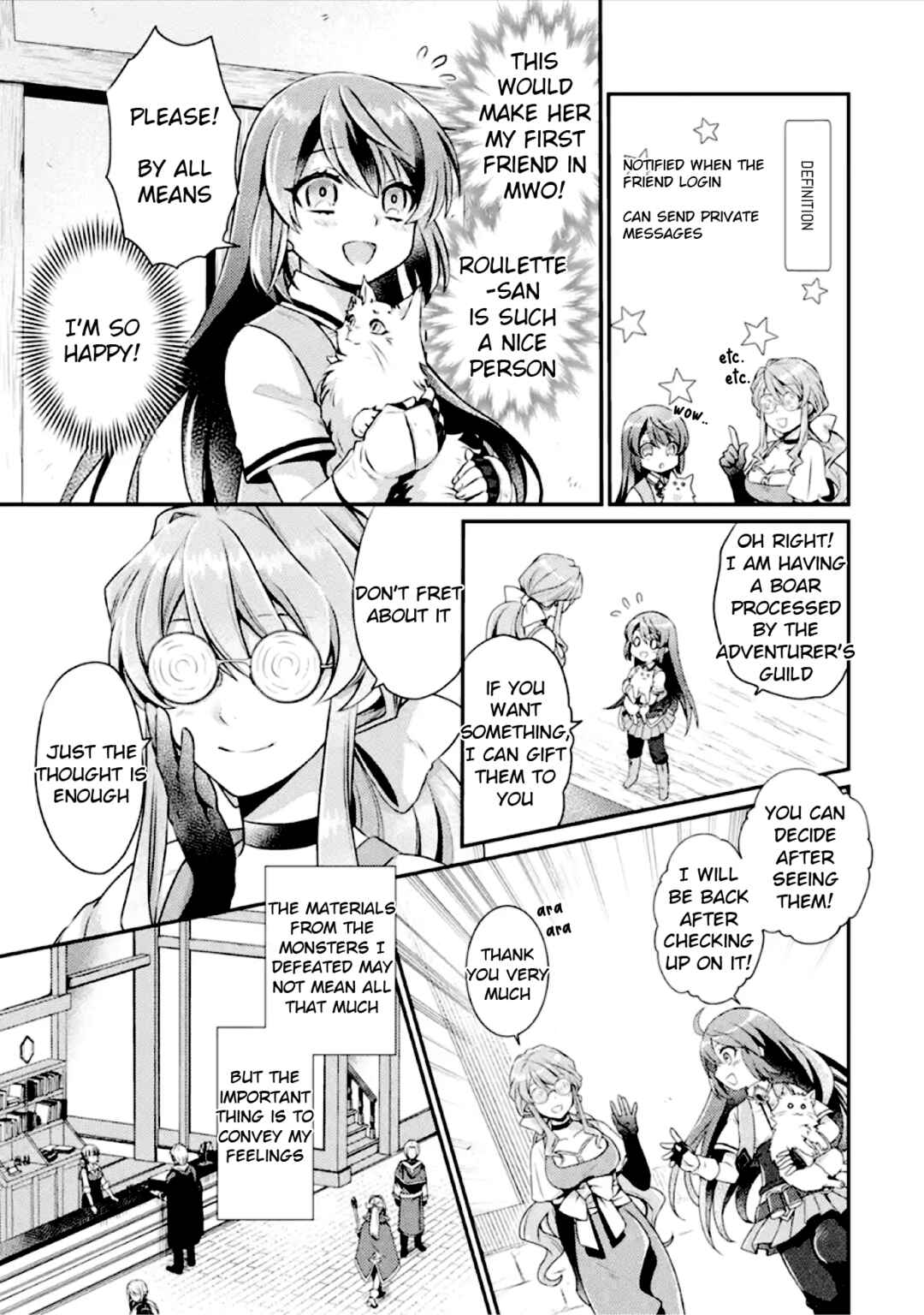 Page 31 Chapter 2 Game Shoshinsha no Mari-nee ga Iku VRMMO Nonbiri? Taikenki: Mebius World Online