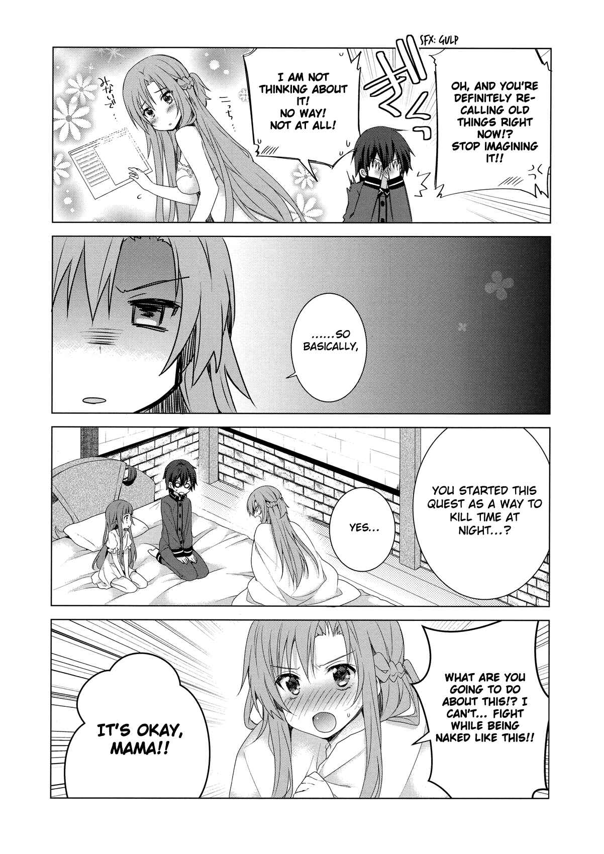 Page 14 Chapter 1 Sword Art Online - Aincrad Night of Kirito