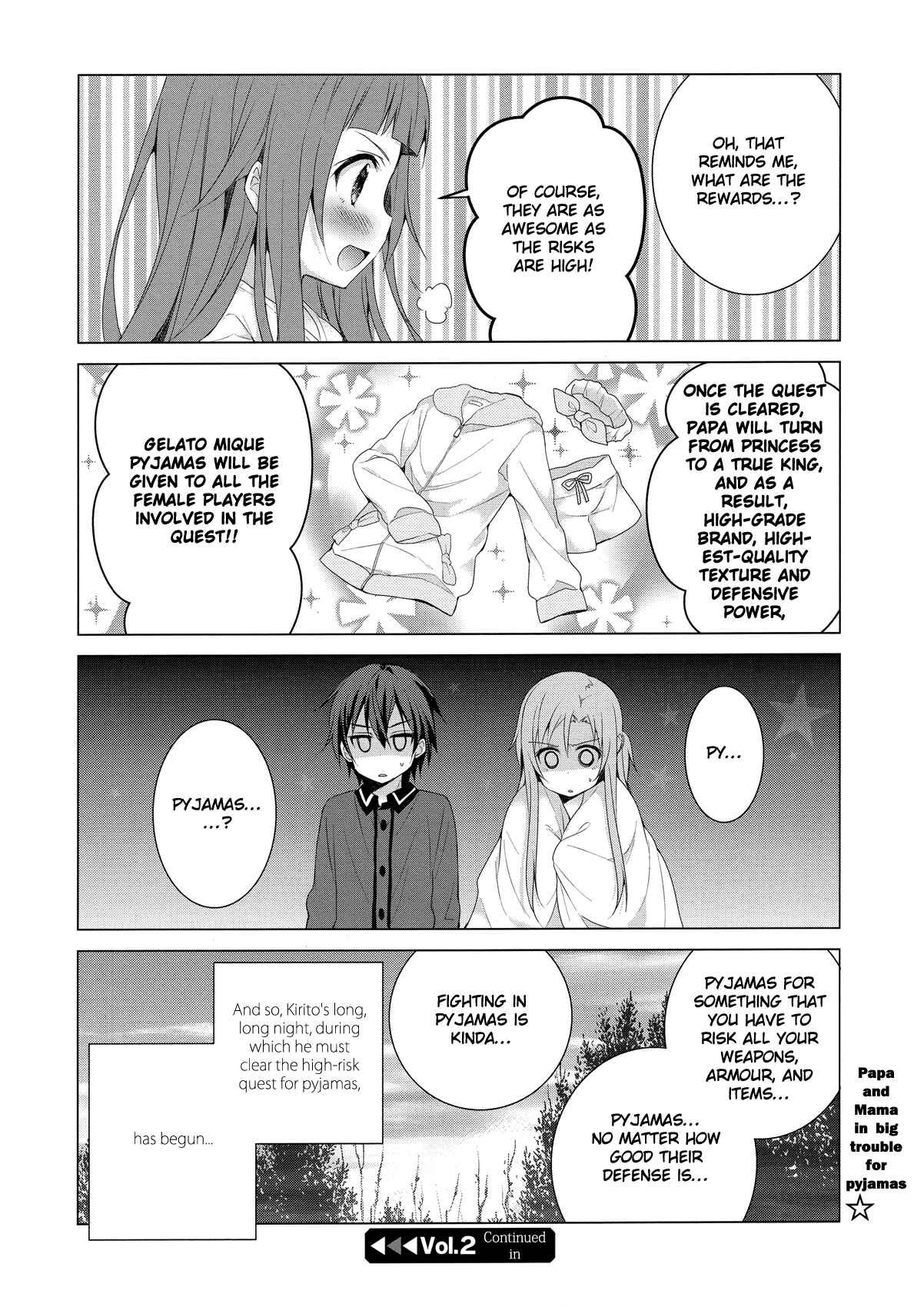 Page 16 Chapter 1 Sword Art Online - Aincrad Night of Kirito