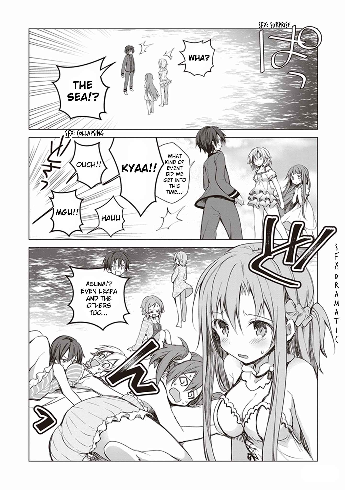 Page 4 Chapter 8 Sword Art Online - Aincrad Night of Kirito
