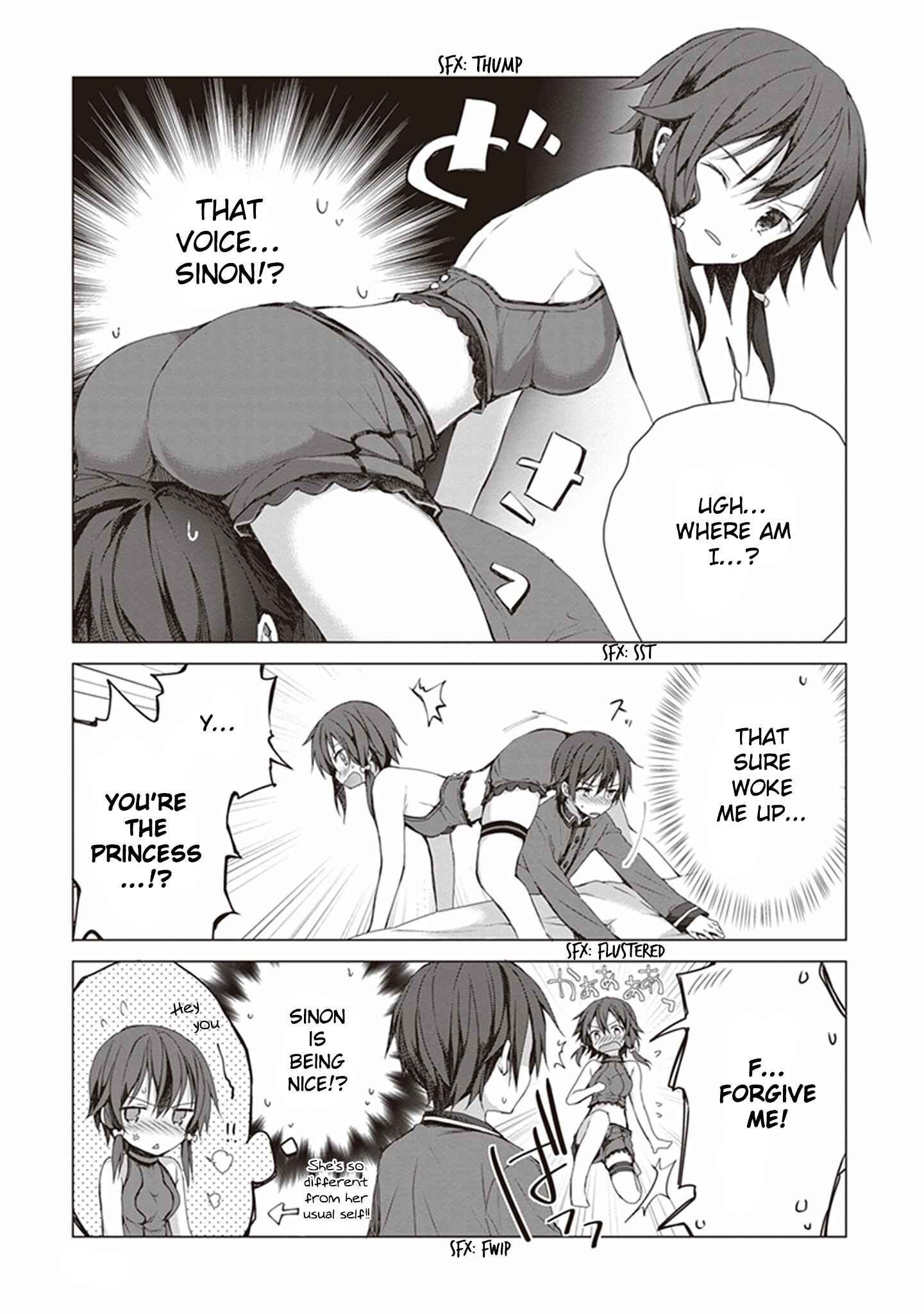 Page 3 Chapter 5 Sword Art Online - Aincrad Night of Kirito