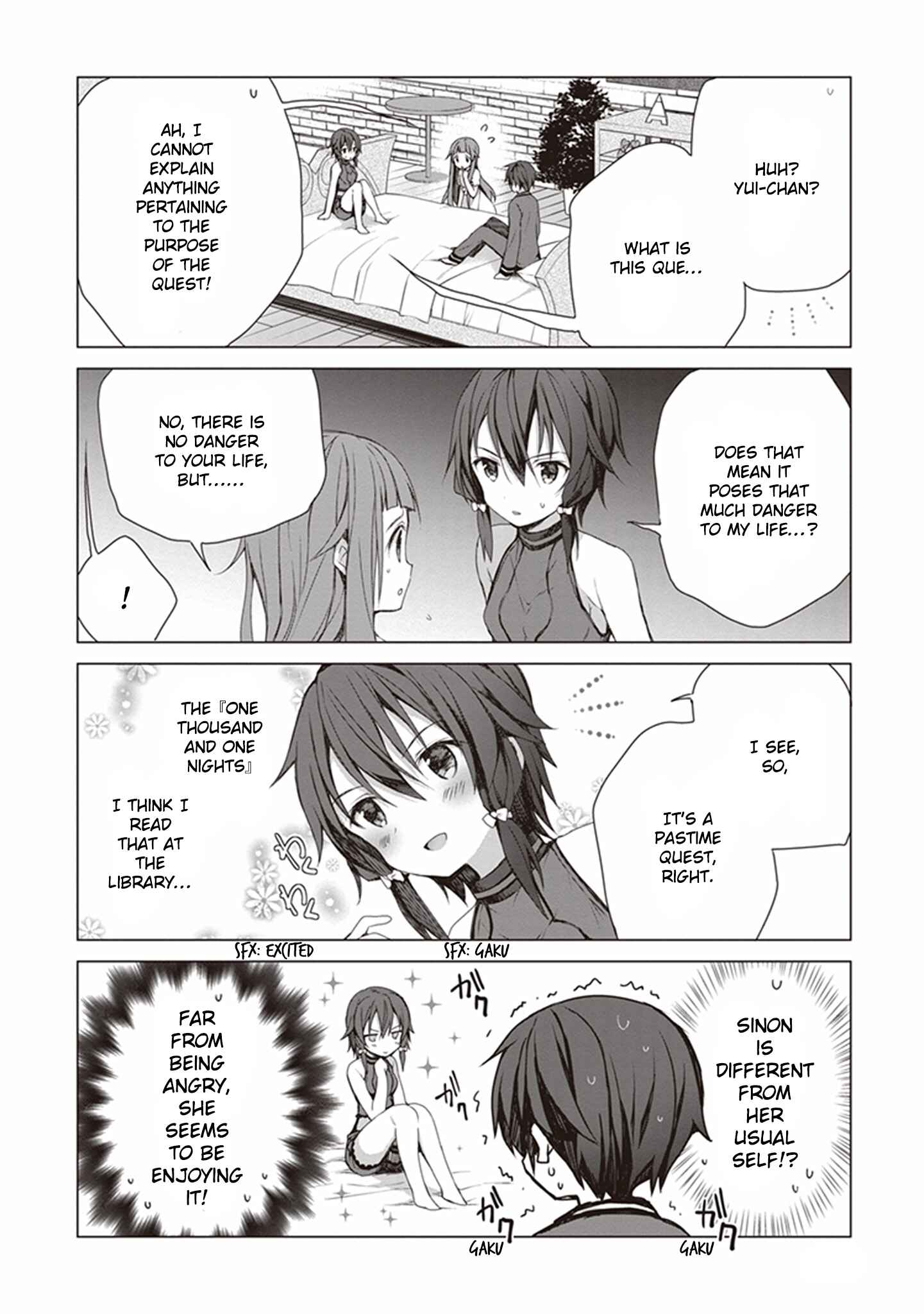 Page 4 Chapter 5 Sword Art Online - Aincrad Night of Kirito