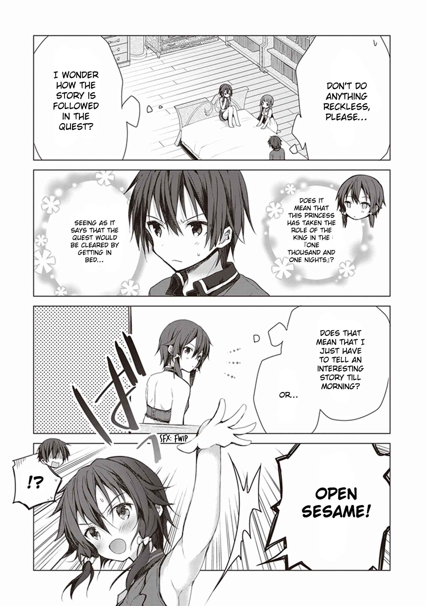 Page 5 Chapter 5 Sword Art Online - Aincrad Night of Kirito