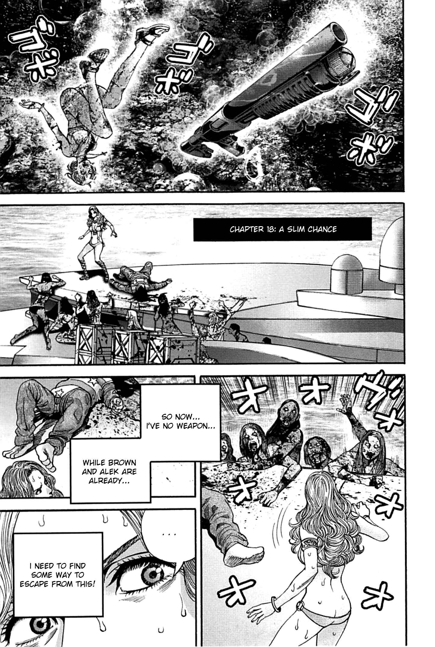 Page 1 Chapter 18 Resident Evil: Heavenly Island
