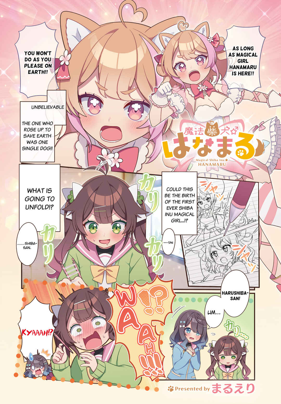 Page 2 Chapter 3 Mahou Shiba Inu★Hanamaru