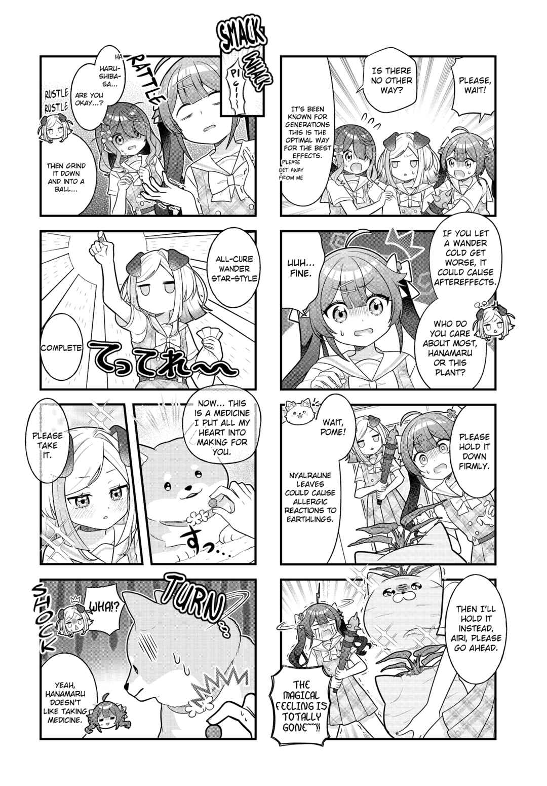 Page 4 Chapter 15 Mahou Shiba Inu★Hanamaru