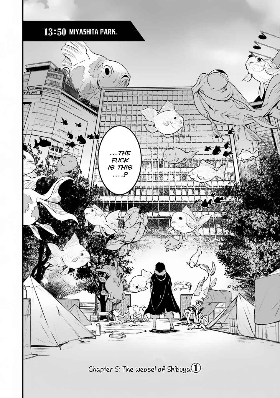 Page 8 Chapter 5 Shibuya Goldfish