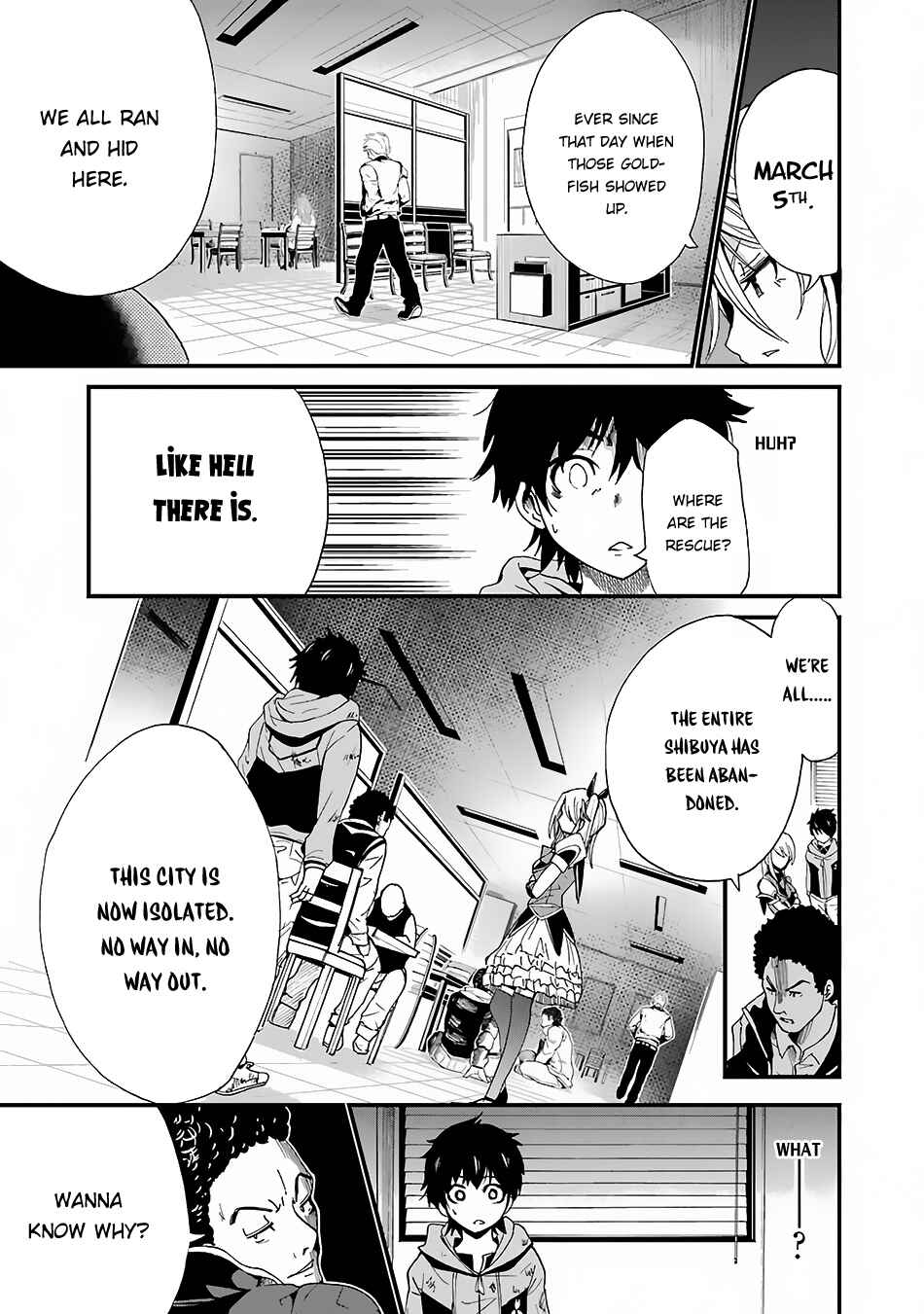 Page 14 Chapter 2 Shibuya Goldfish