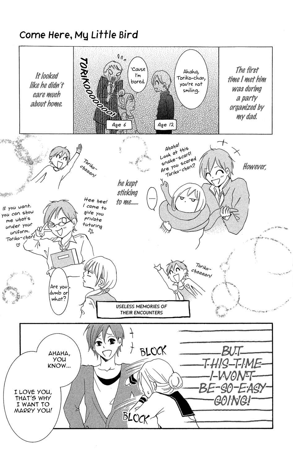 Page 5 Chapter 2 Not with Your Mouth, but with Your Eyes.