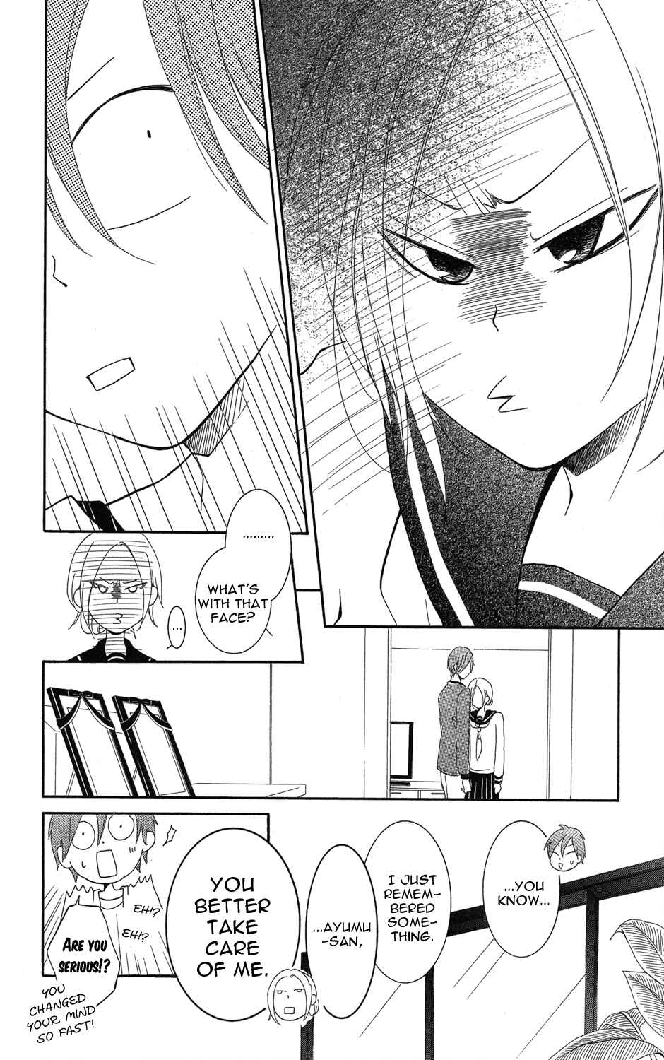 Page 8 Chapter 2 Not with Your Mouth, but with Your Eyes.