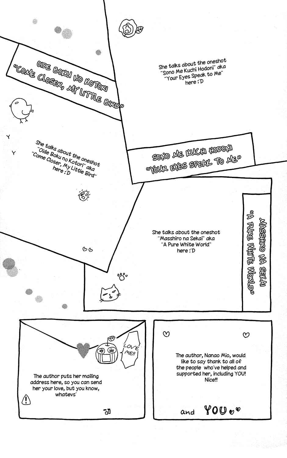Page 8 Chapter 4 Not with Your Mouth, but with Your Eyes.