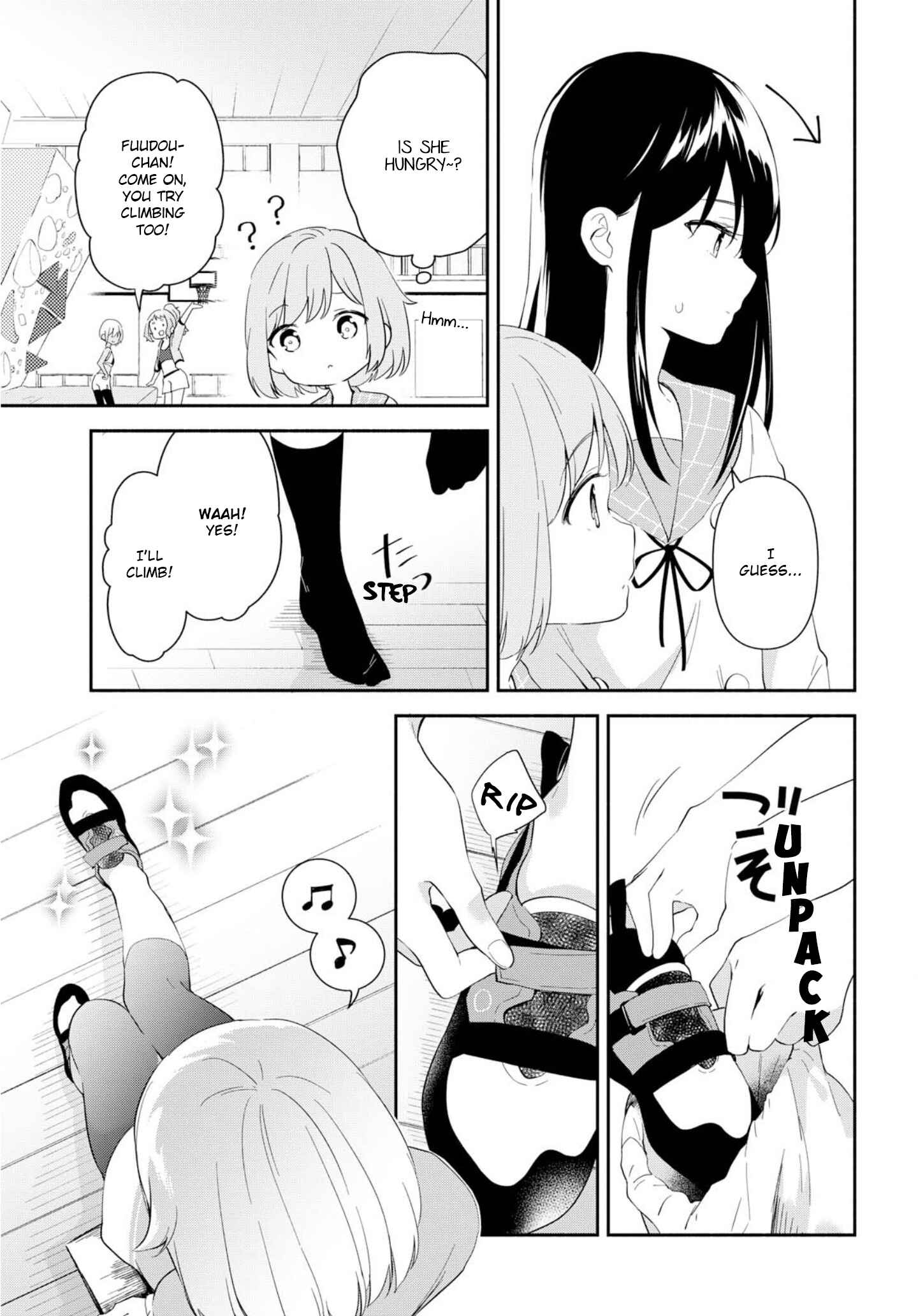 Page 13 Chapter 3 Pocha Climb!