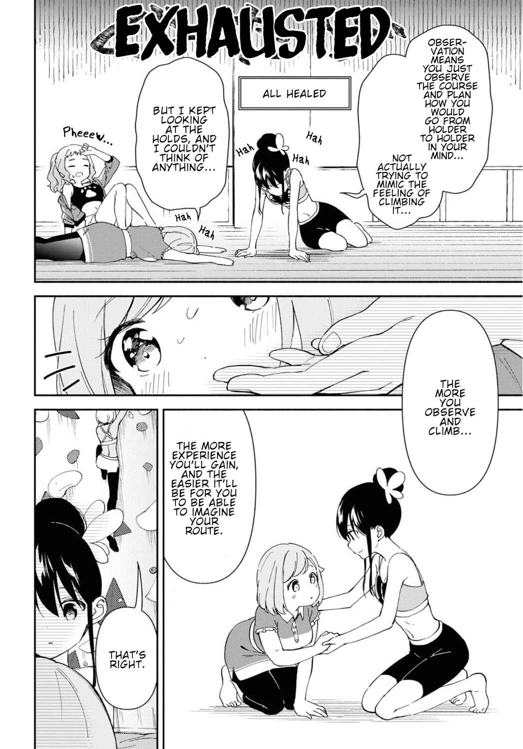 Page 12 Chapter 7 Pocha Climb!