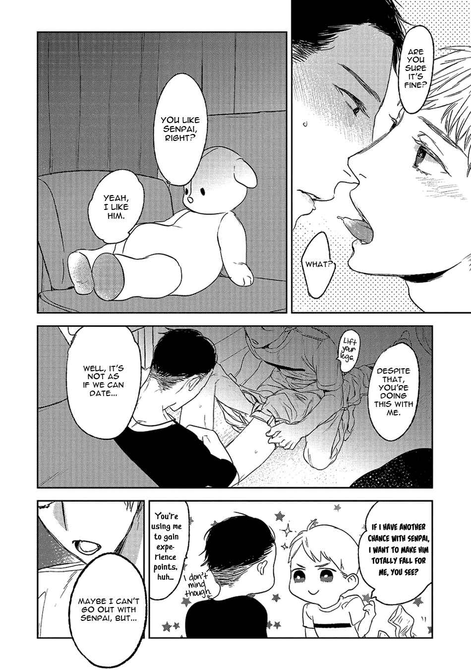 Page 14 Chapter 2 Kareshi to Ore to Ore no Kouhai