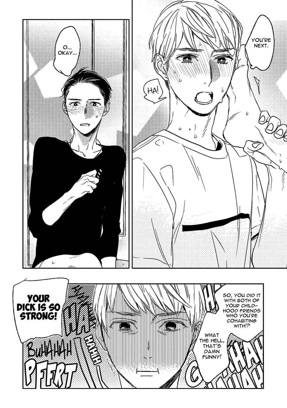 Page 22 Chapter 2 Kareshi to Ore to Ore no Kouhai
