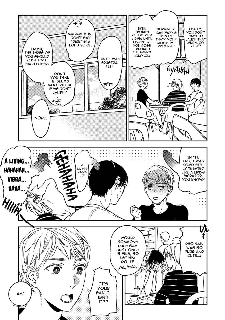 Page 23 Chapter 2 Kareshi to Ore to Ore no Kouhai