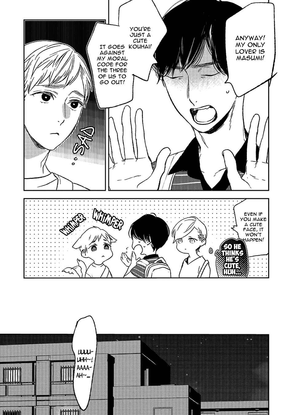 Page 5 Chapter 2 Kareshi to Ore to Ore no Kouhai