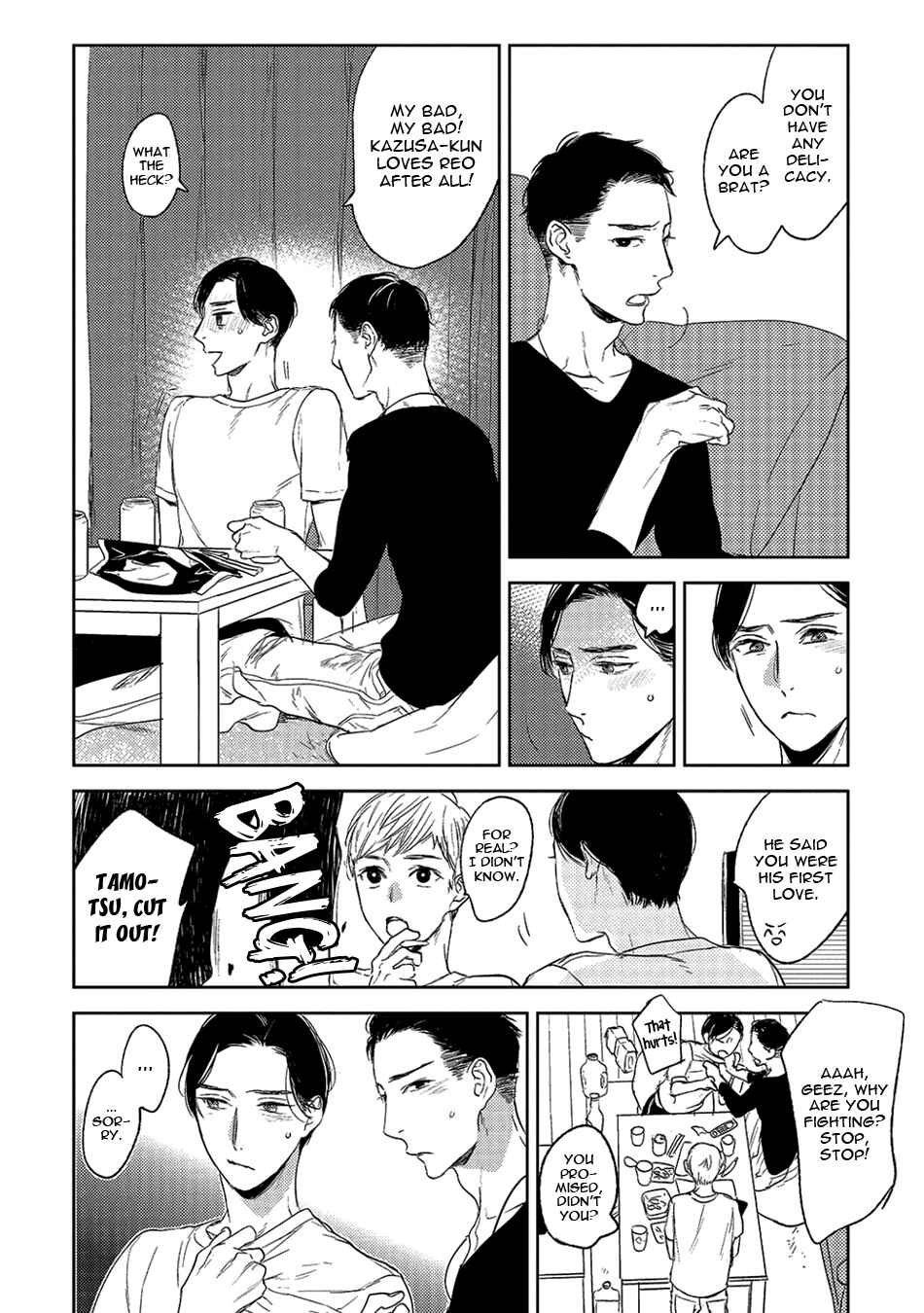 Page 8 Chapter 2 Kareshi to Ore to Ore no Kouhai