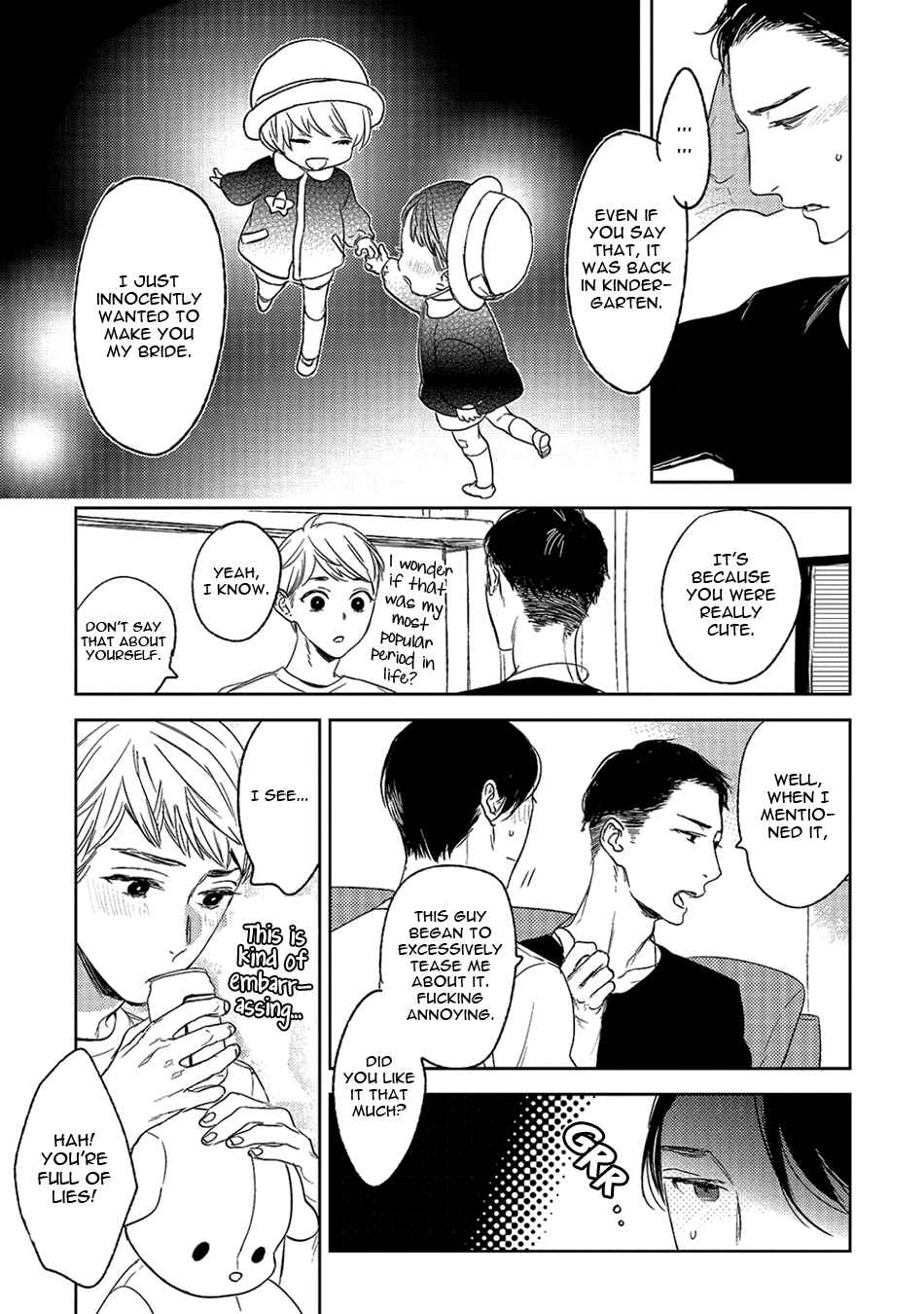 Page 9 Chapter 2 Kareshi to Ore to Ore no Kouhai