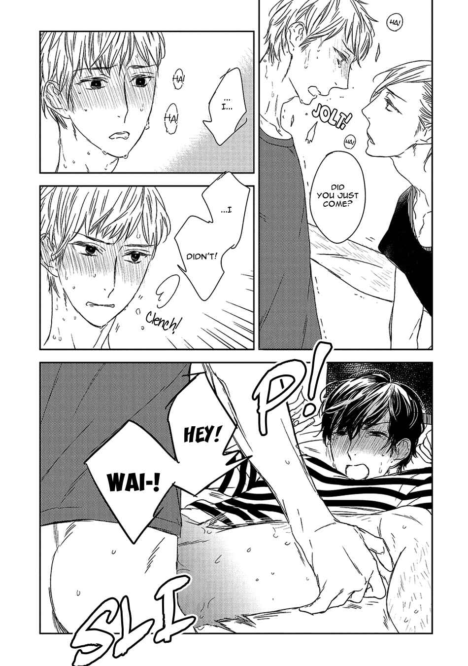 Page 10 Chapter 1 Kareshi to Ore to Ore no Kouhai