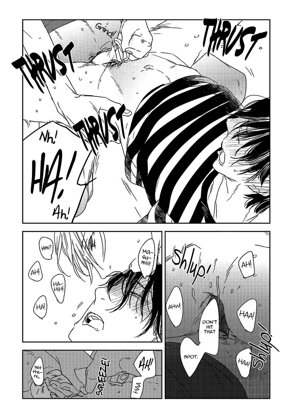 Page 13 Chapter 1 Kareshi to Ore to Ore no Kouhai