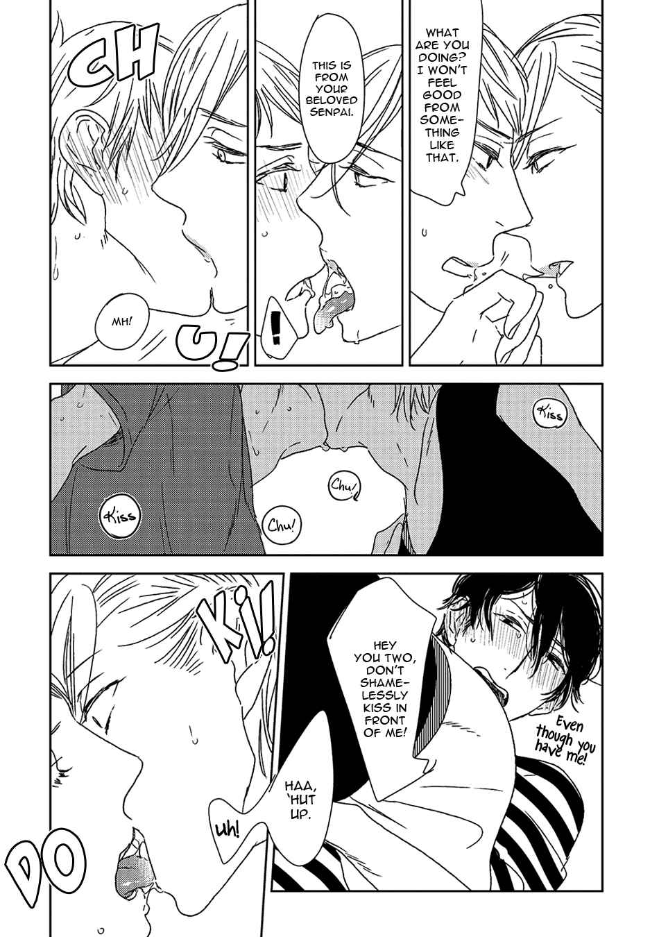 Page 17 Chapter 1 Kareshi to Ore to Ore no Kouhai