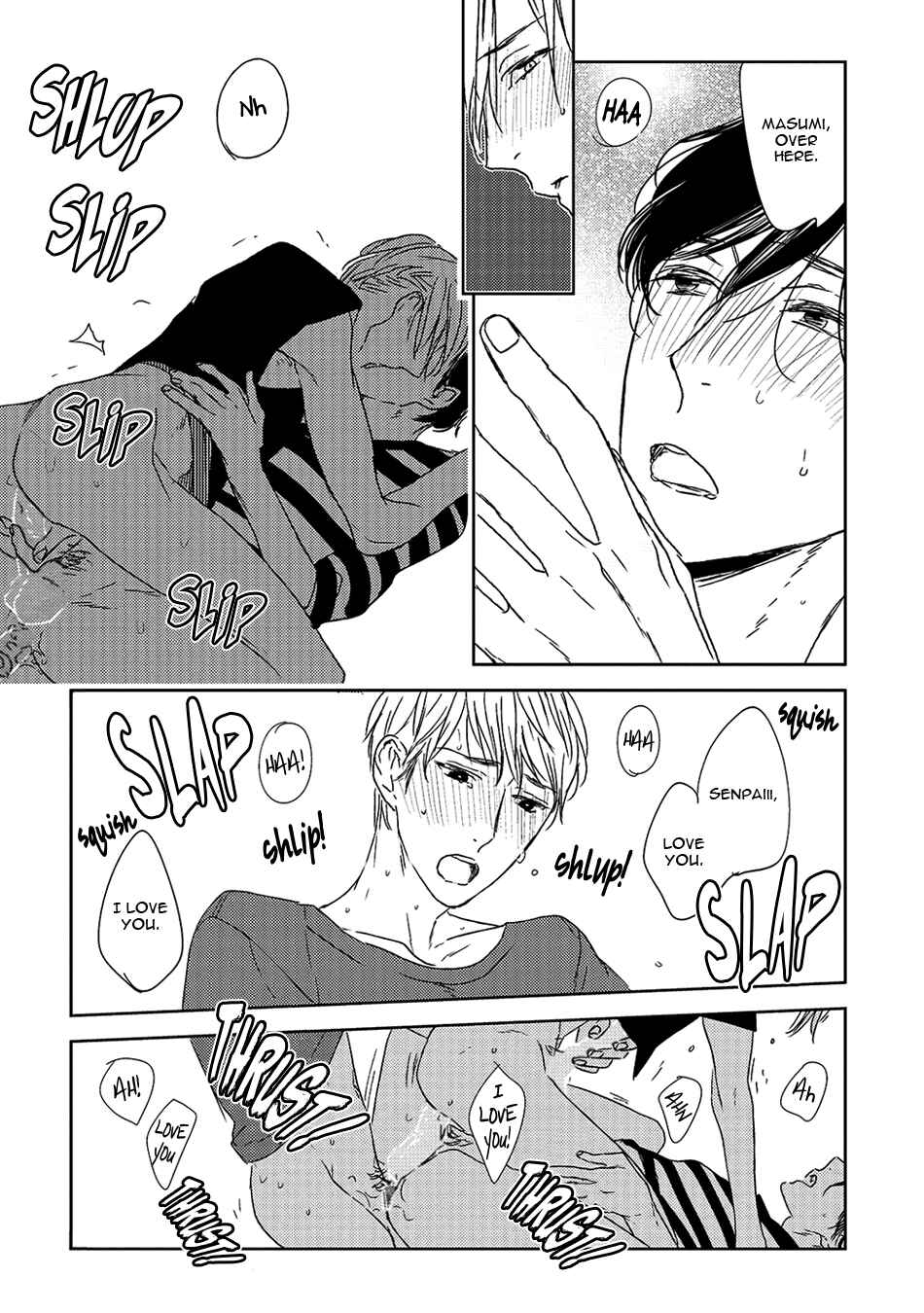Page 23 Chapter 1 Kareshi to Ore to Ore no Kouhai