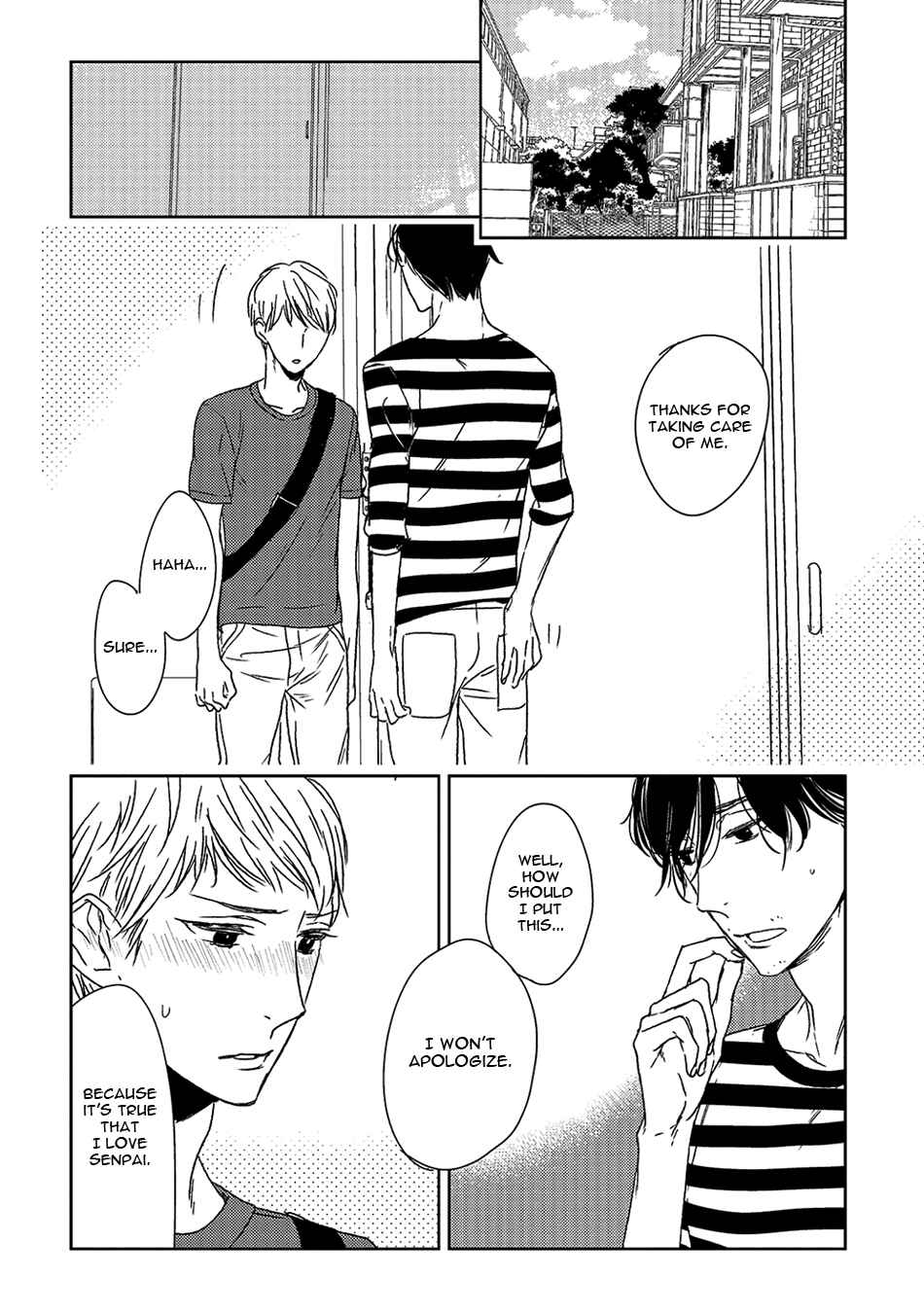 Page 25 Chapter 1 Kareshi to Ore to Ore no Kouhai