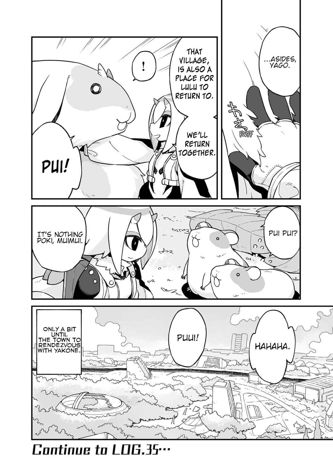Page 11 Chapter 34.5 Sekai wa Owattemo Ikirutte Tanoshii