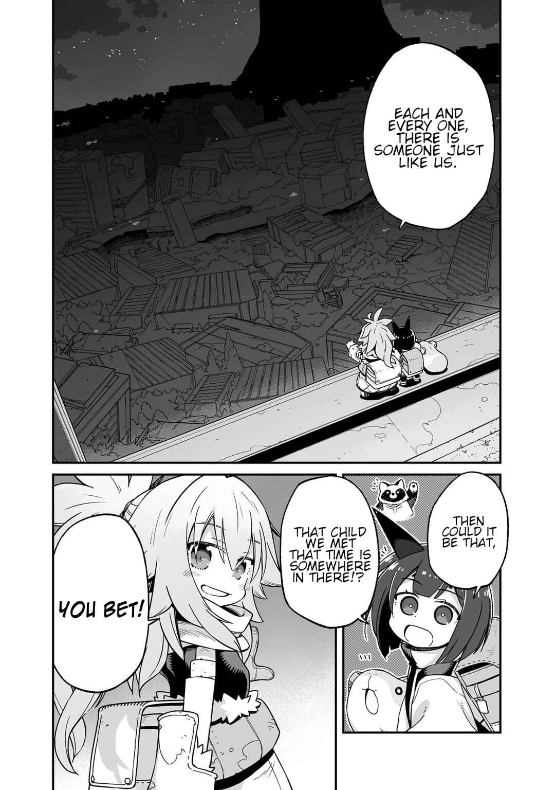 Page 13 Chapter 34.2 Sekai wa Owattemo Ikirutte Tanoshii