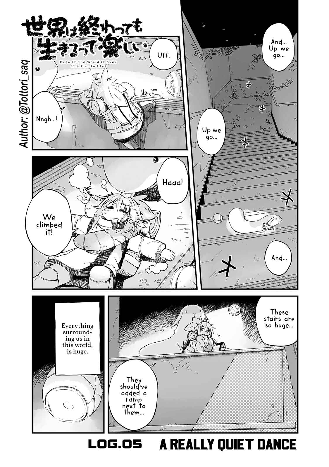 Page 1 Chapter 5 Sekai wa Owattemo Ikirutte Tanoshii