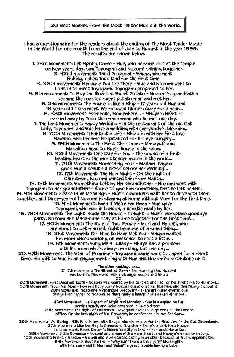 Page 20 Chapter 83.4 The Worlds Most Tender Music