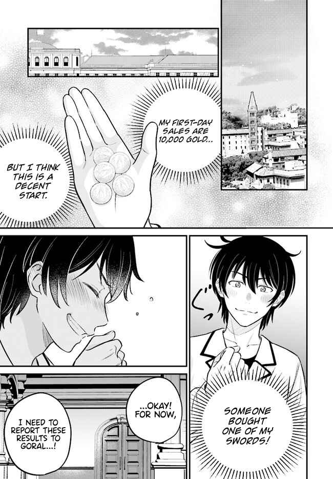 Page 21 Chapter 6.1 Kyuutei Kajishi no Shiawase na Nichijou: Black na Shokuba wo Tsuihou Saretaga, Ringoku de Koushaku Reijou ni Dekiaisarenagara White na Seikatsu Okurimasu