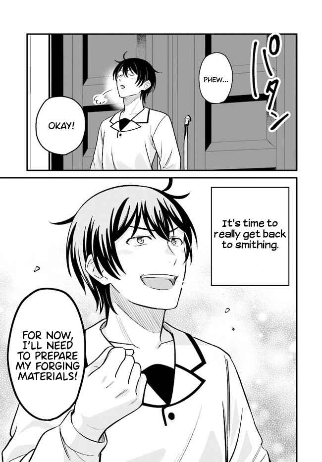 Page 16 Chapter 5.1 Kyuutei Kajishi no Shiawase na Nichijou: Black na Shokuba wo Tsuihou Saretaga, Ringoku de Koushaku Reijou ni Dekiaisarenagara White na Seikatsu Okurimasu