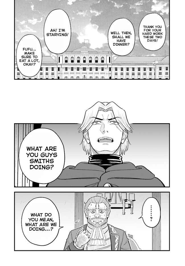Page 28 Chapter 12 Kyuutei Kajishi no Shiawase na Nichijou: Black na Shokuba wo Tsuihou Saretaga, Ringoku de Koushaku Reijou ni Dekiaisarenagara White na Seikatsu Okurimasu