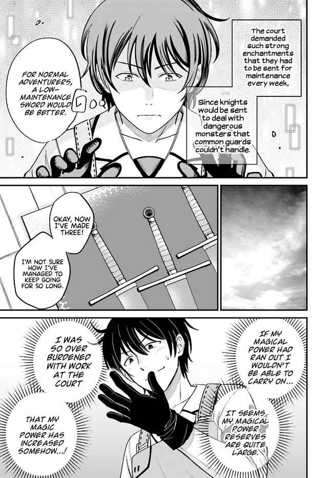 Page 7 Chapter 5.2 Kyuutei Kajishi no Shiawase na Nichijou: Black na Shokuba wo Tsuihou Saretaga, Ringoku de Koushaku Reijou ni Dekiaisarenagara White na Seikatsu Okurimasu