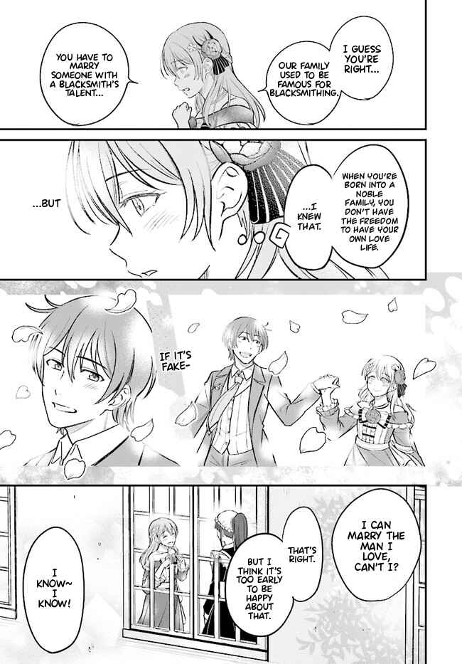 Page 6 Chapter 3.1 Kyuutei Kajishi no Shiawase na Nichijou: Black na Shokuba wo Tsuihou Saretaga, Ringoku de Koushaku Reijou ni Dekiaisarenagara White na Seikatsu Okurimasu