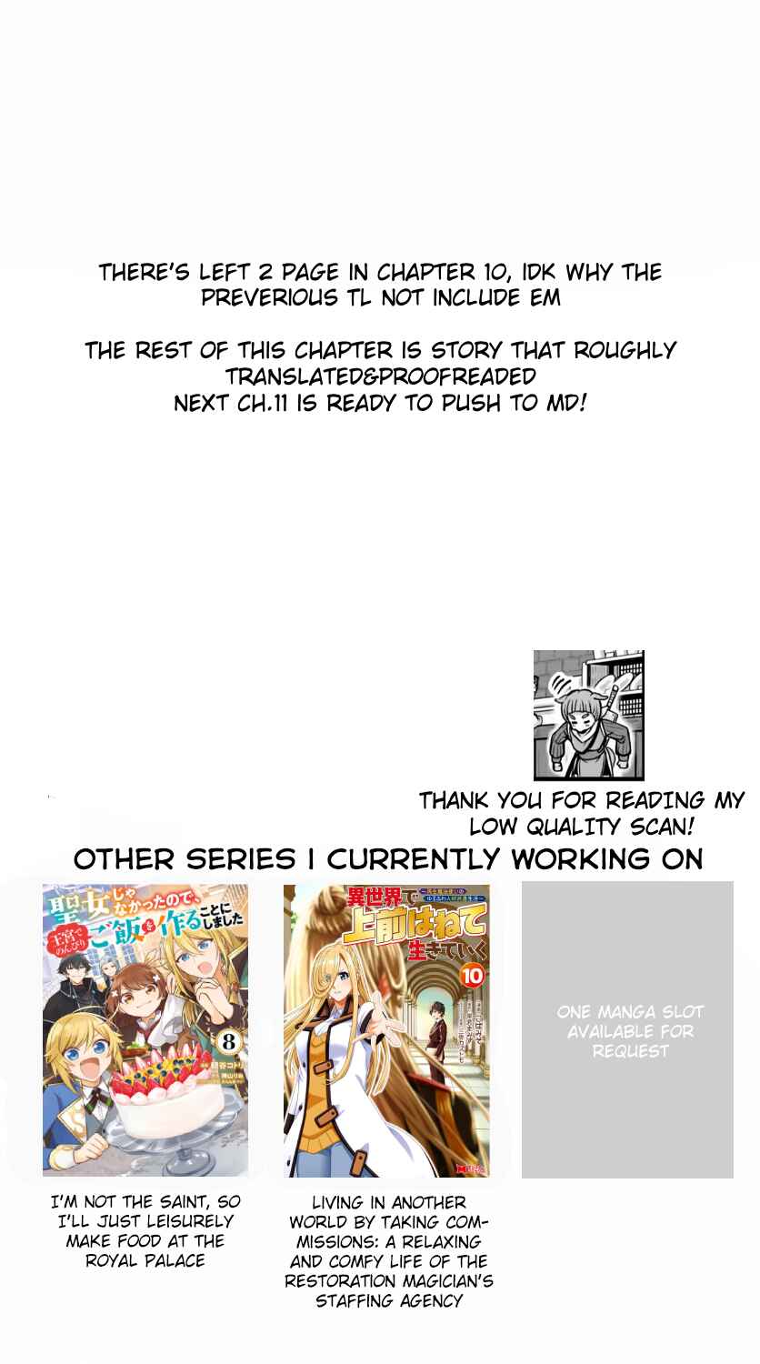 Page 9 Chapter 10.5 Kyuutei Kajishi no Shiawase na Nichijou: Black na Shokuba wo Tsuihou Saretaga, Ringoku de Koushaku Reijou ni Dekiaisarenagara White na Seikatsu Okurimasu