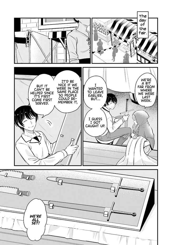 Page 2 Chapter 7.2 Kyuutei Kajishi no Shiawase na Nichijou: Black na Shokuba wo Tsuihou Saretaga, Ringoku de Koushaku Reijou ni Dekiaisarenagara White na Seikatsu Okurimasu