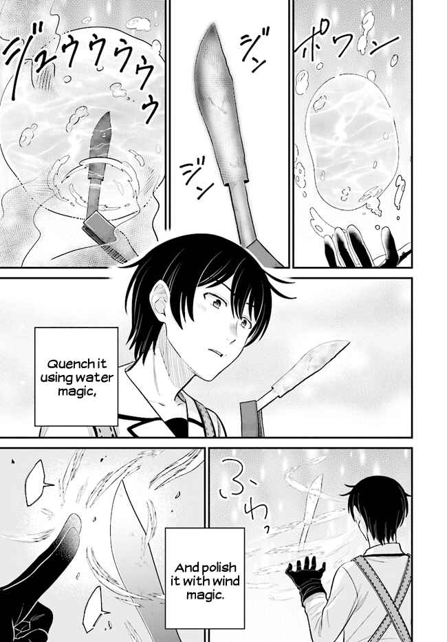 Page 10 Chapter 7.1 Kyuutei Kajishi no Shiawase na Nichijou: Black na Shokuba wo Tsuihou Saretaga, Ringoku de Koushaku Reijou ni Dekiaisarenagara White na Seikatsu Okurimasu